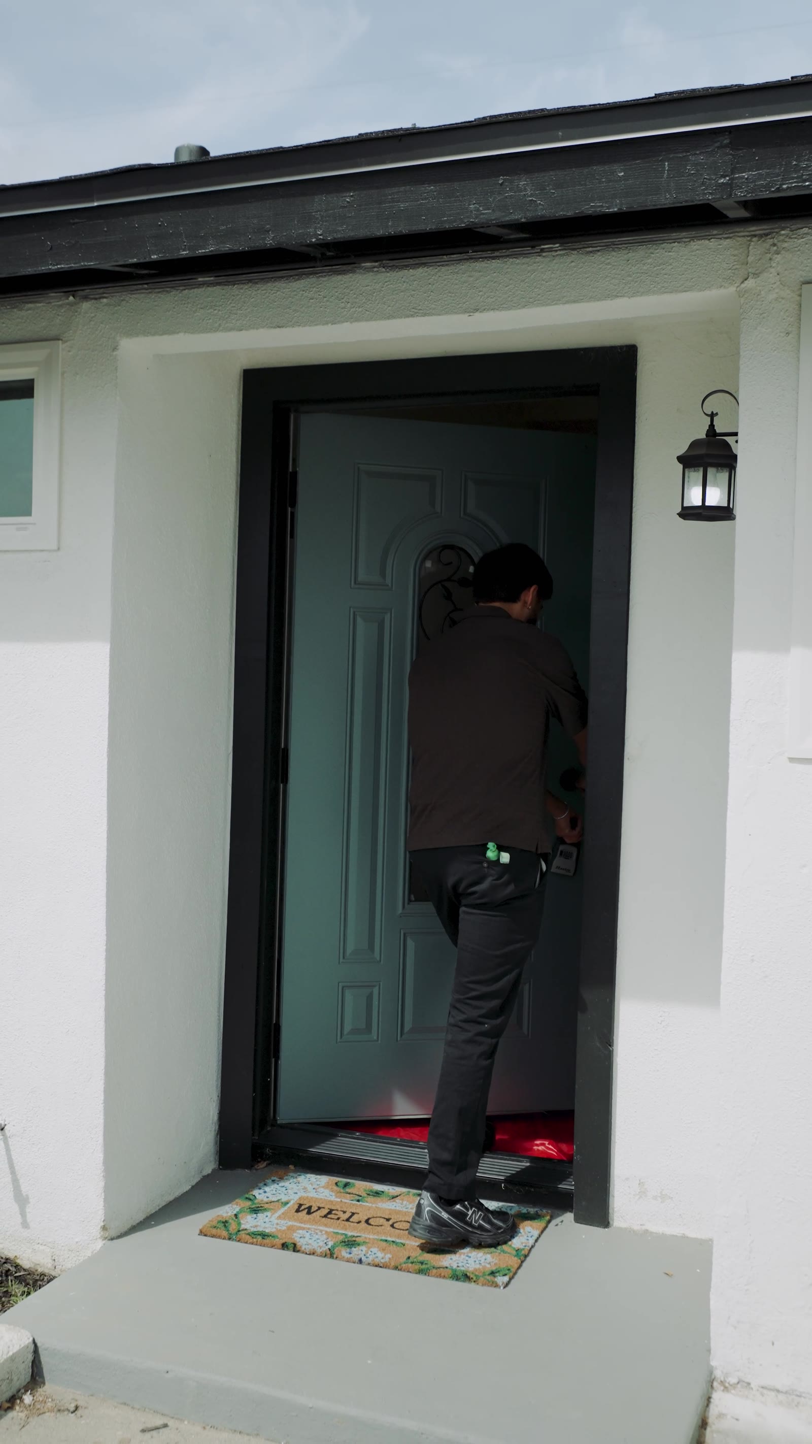 Walking into a new Inland Empire home